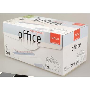 ELCO Buste Office finestra de. C5 / 6 74533.12 80g, bianco, colla 200 pezzi