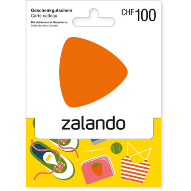 Carte cadeau Zalando CHF 100.-