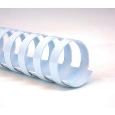 GBC Binding spine 14mm A4 4028198 white, 21 rings 100 pcs.