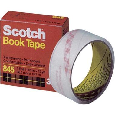 SCOTCH Book tape 38mmx13,7m 845 / 3813 trasparente