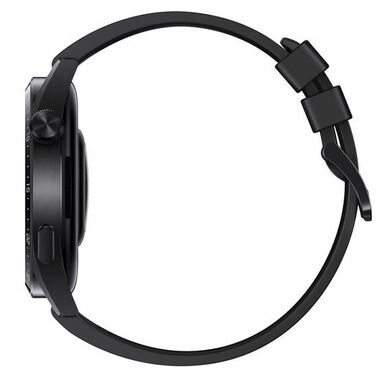Huawei Watch GT3 Fluorel Strap (46mm, Black)