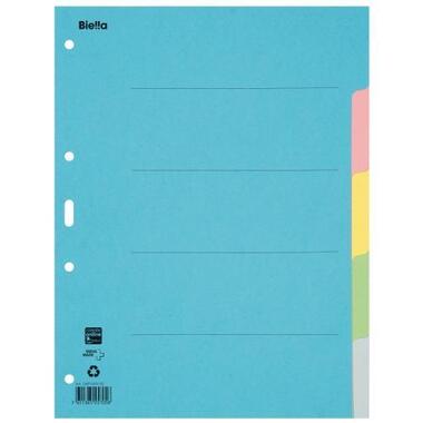 BIELLA Répertoires carton couleur A4 461405.00 5 pcs., plein