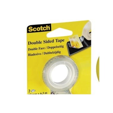 SCOTCH Tape refill 665 12mmx6.3m 136 - 1263R doppelseitig / 2 Rollen