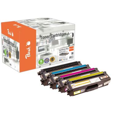 Peach Spar Pack Plus Tonermodule kompatibel zu Brother TN-326