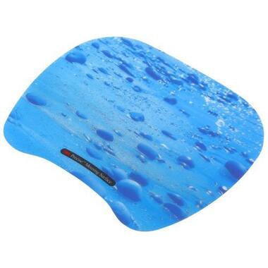 3M Precision Mouspad MS201BPE senza sostegno polso blu