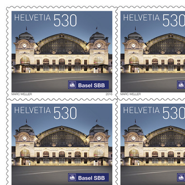 Timbres CHF 5.30 «Basel», Feuille de 10 timbres