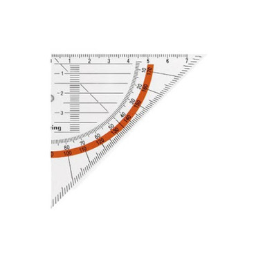 ROTRING Geometrical Triang.Centro 16cm S0237630 transparent