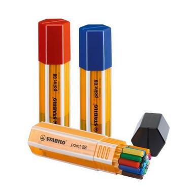 STABILO Feinschreiber point 88 0.4mm 8820 - 1 Big Point 20 Stück