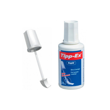 TIPP - EX Fluid di correzione Rapid 20ml 885.9932 seccaggio rapido bianco