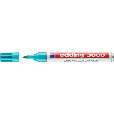EDDING Permanent Marker 3000 1,5 - 3mm 3000 - 14 türkis
