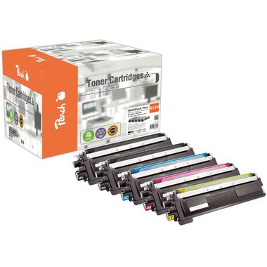Peach Combi Pack Plus, compatible with Brother TN-230