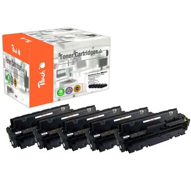 Peach Spar Pack Plus Tonermodule kompatibel zu HP CF410A*2, CF411A, CF412A, CF413A