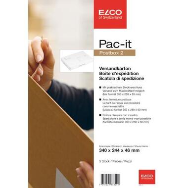 ELCO Postbox 345x247x47mm 28802.1 bianco 5 pezzi