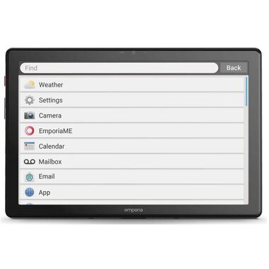 Emporia Tablet TAB1 (32GB, Black)