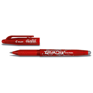 PILOT Roller FriXion Ball 0.7mm BL - FR7 - R red, rechargeable, correct.