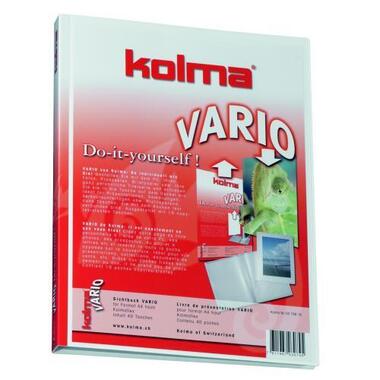KOLMA Cartella ad anelli Vario A4 03.746.16 bianco, per 40 buste