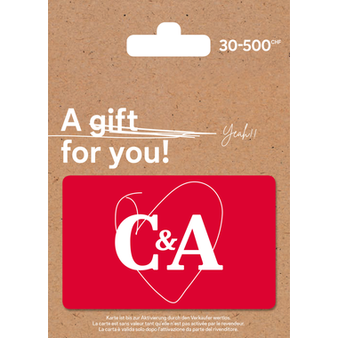 Carta regalo C&A variable